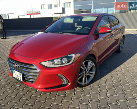 Красный Хендай Элантра, объемом двигателя 2 л и пробегом 71 тыс. км за 12800 $, фото 1 на Automoto.ua