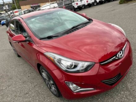 Красный Хендай Элантра, объемом двигателя 1.8 л и пробегом 80 тыс. км за 7200 $, фото 1 на Automoto.ua