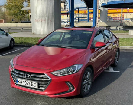 Хендай Элантра 2016 в Киеве на Automoto.ua Красный Хендай Элантра, объемом двигателя 2 л и пробегом 85 тыс. км за 12900 $, фото 1 на Automoto.ua