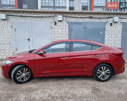 Червоний Хендай Елантра, об'ємом двигуна 1.59 л та пробігом 91 тис. км за 13000 $, фото 1 на Automoto.ua