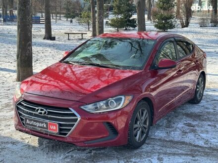 Хендай Елантра 2017 у Києві на Automoto.ua Червоний Хендай Елантра, об'ємом двигуна 2 л та пробігом 101 тис. км за 12290 $, фото 1 на Automoto.ua
