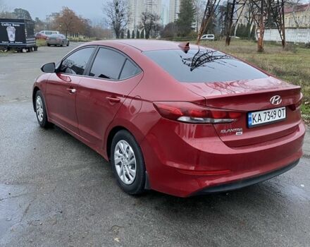 Красный Хендай Элантра, объемом двигателя 2 л и пробегом 112 тыс. км за 8900 $, фото 1 на Automoto.ua