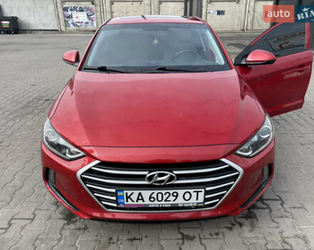 Червоний Хендай Елантра, об'ємом двигуна 2 л та пробігом 105 тис. км за 13000 $, фото 1 на Automoto.ua