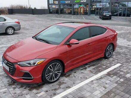 Красный Хендай Элантра, объемом двигателя 1.6 л и пробегом 94 тыс. км за 13400 $, фото 1 на Automoto.ua