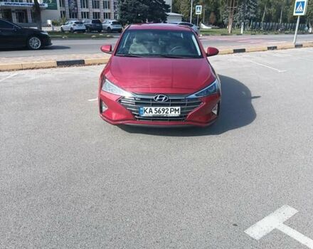 Червоний Хендай Елантра, об'ємом двигуна 2 л та пробігом 97 тис. км за 14000 $, фото 1 на Automoto.ua
