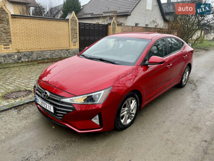 Червоний Хендай Елантра, об'ємом двигуна 2 л та пробігом 131 тис. км за 13400 $, фото 1 на Automoto.ua