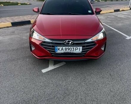 Червоний Хендай Елантра, об'ємом двигуна 2 л та пробігом 129 тис. км за 14000 $, фото 1 на Automoto.ua