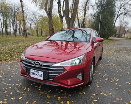 Червоний Хендай Елантра, об'ємом двигуна 2 л та пробігом 71 тис. км за 14600 $, фото 1 на Automoto.ua