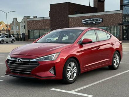 Красный Хендай Элантра, объемом двигателя 2 л и пробегом 40 тыс. км за 13200 $, фото 1 на Automoto.ua