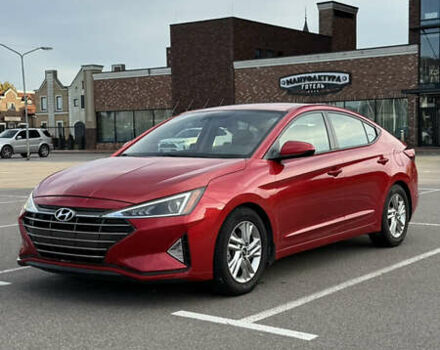 Червоний Хендай Елантра, об'ємом двигуна 2 л та пробігом 40 тис. км за 13200 $, фото 1 на Automoto.ua