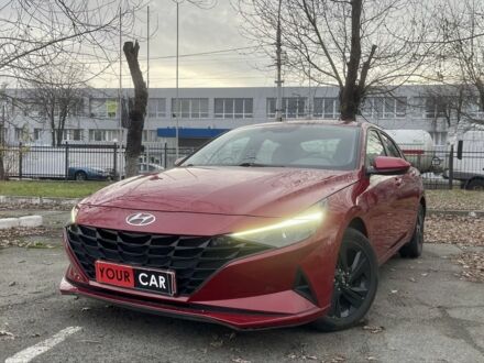 Красный Хендай Элантра, объемом двигателя 2 л и пробегом 90 тыс. км за 17900 $, фото 1 на Automoto.ua