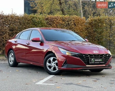 Червоний Хендай Елантра, об'ємом двигуна 2 л та пробігом 124 тис. км за 16500 $, фото 1 на Automoto.ua