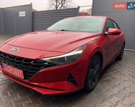 Красный Хендай Элантра, объемом двигателя 2 л и пробегом 89 тыс. км за 17900 $, фото 1 на Automoto.ua