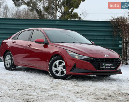 Червоний Хендай Елантра, об'ємом двигуна 2 л та пробігом 124 тис. км за 15999 $, фото 1 на Automoto.ua