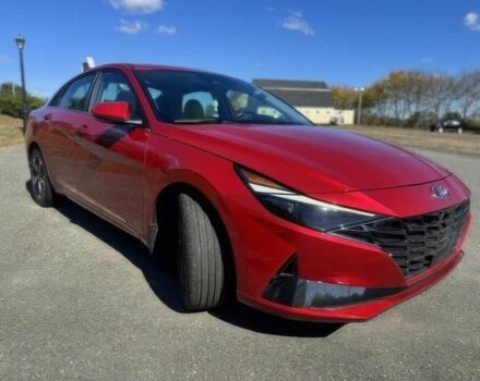 Червоний Хендай Елантра, об'ємом двигуна 2 л та пробігом 14 тис. км за 16300 $, фото 1 на Automoto.ua