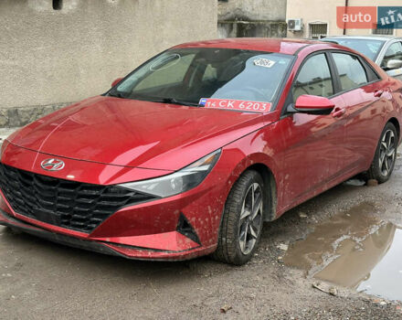 Червоний Хендай Елантра, об'ємом двигуна 2 л та пробігом 81 тис. км за 11500 $, фото 1 на Automoto.ua