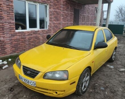 Жовтий Хендай Елантра, об'ємом двигуна 1.6 л та пробігом 150 тис. км за 2957 $, фото 1 на Automoto.ua