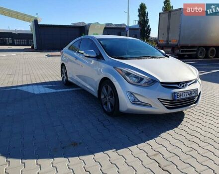 Серый Хендай Элантра, объемом двигателя 2 л и пробегом 133 тыс. км за 8500 $, фото 4 на Automoto.ua
