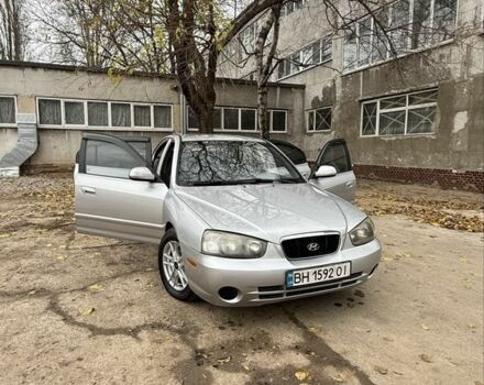 Серый Хендай Элантра, объемом двигателя 2 л и пробегом 165 тыс. км за 4500 $, фото 6 на Automoto.ua