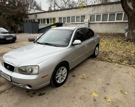 Серый Хендай Элантра, объемом двигателя 2 л и пробегом 165 тыс. км за 4500 $, фото 1 на Automoto.ua