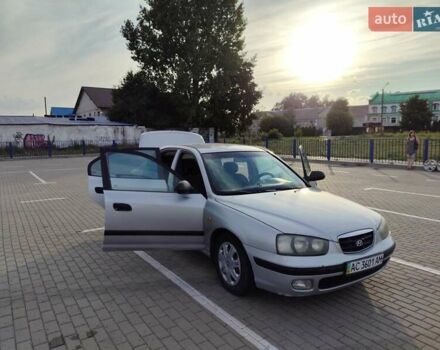 Серый Хендай Элантра, объемом двигателя 1.6 л и пробегом 270 тыс. км за 2900 $, фото 1 на Automoto.ua
