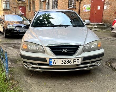 Сірий Хендай Елантра, об'ємом двигуна 2 л та пробігом 218 тис. км за 3600 $, фото 3 на Automoto.ua