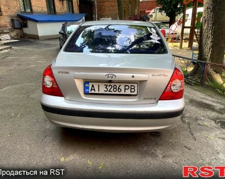 Сірий Хендай Елантра, об'ємом двигуна 2 л та пробігом 218 тис. км за 3600 $, фото 4 на Automoto.ua