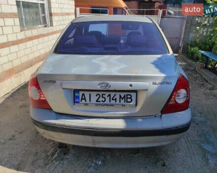Серый Хендай Элантра, объемом двигателя 1.6 л и пробегом 480 тыс. км за 1400 $, фото 5 на Automoto.ua