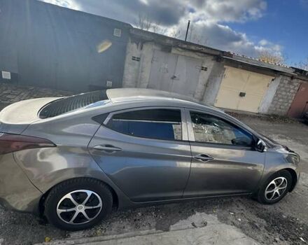 Серый Хендай Элантра, объемом двигателя 1.8 л и пробегом 205 тыс. км за 7500 $, фото 7 на Automoto.ua