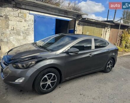 Серый Хендай Элантра, объемом двигателя 1.8 л и пробегом 205 тыс. км за 7500 $, фото 11 на Automoto.ua