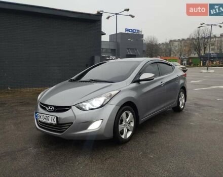 Серый Хендай Элантра, объемом двигателя 1.8 л и пробегом 155 тыс. км за 8800 $, фото 1 на Automoto.ua