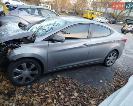 Сірий Хендай Елантра, об'ємом двигуна 1.8 л та пробігом 180 тис. км за 4500 $, фото 6 на Automoto.ua