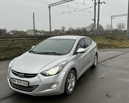 Серый Хендай Элантра, объемом двигателя 1.8 л и пробегом 136 тыс. км за 10500 $, фото 1 на Automoto.ua