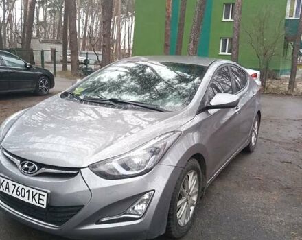 Серый Хендай Элантра, объемом двигателя 1.8 л и пробегом 112 тыс. км за 9300 $, фото 1 на Automoto.ua