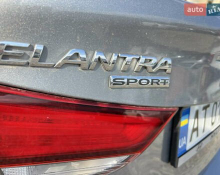 Сірий Хендай Елантра, об'ємом двигуна 1.8 л та пробігом 122 тис. км за 10350 $, фото 19 на Automoto.ua
