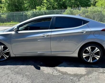 Серый Хендай Элантра, объемом двигателя 2 л и пробегом 76 тыс. км за 7600 $, фото 7 на Automoto.ua