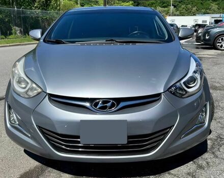 Серый Хендай Элантра, объемом двигателя 2 л и пробегом 76 тыс. км за 7600 $, фото 1 на Automoto.ua