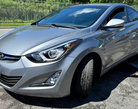 Серый Хендай Элантра, объемом двигателя 2 л и пробегом 76 тыс. км за 7600 $, фото 2 на Automoto.ua