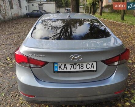 Хендай Элантра 2015 в Киеве на Automoto.ua Серый Хендай Элантра, объемом двигателя 1.8 л и пробегом 159 тыс. км за 10500 $, фото 3 на Automoto.ua
