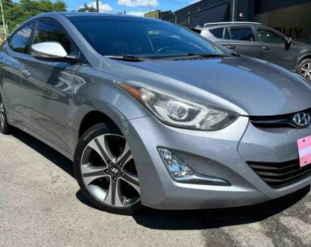 Серый Хендай Элантра, объемом двигателя 2 л и пробегом 72 тыс. км за 5400 $, фото 2 на Automoto.ua