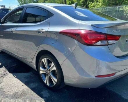 Серый Хендай Элантра, объемом двигателя 2 л и пробегом 72 тыс. км за 5400 $, фото 5 на Automoto.ua