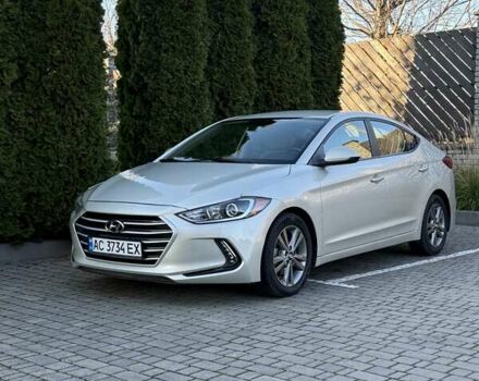Серый Хендай Элантра, объемом двигателя 2 л и пробегом 115 тыс. км за 11150 $, фото 15 на Automoto.ua