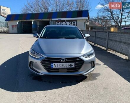 Серый Хендай Элантра, объемом двигателя 2 л и пробегом 122 тыс. км за 9500 $, фото 10 на Automoto.ua