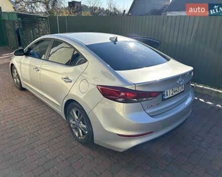 Серый Хендай Элантра, объемом двигателя 2 л и пробегом 198 тыс. км за 12500 $, фото 3 на Automoto.ua