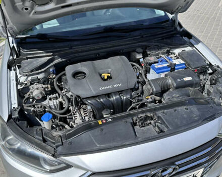 Серый Хендай Элантра, объемом двигателя 2 л и пробегом 110 тыс. км за 11500 $, фото 6 на Automoto.ua