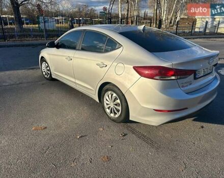 Серый Хендай Элантра, объемом двигателя 2 л и пробегом 185 тыс. км за 10500 $, фото 8 на Automoto.ua