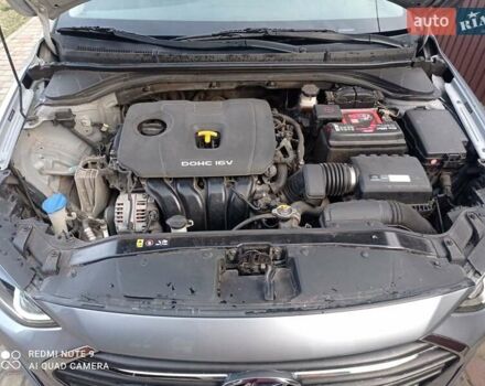 Серый Хендай Элантра, объемом двигателя 2 л и пробегом 90 тыс. км за 14000 $, фото 15 на Automoto.ua