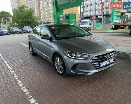 Сірий Хендай Елантра, об'ємом двигуна 2 л та пробігом 169 тис. км за 11700 $, фото 1 на Automoto.ua