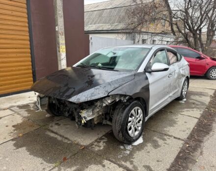 Серый Хендай Элантра, объемом двигателя 2 л и пробегом 150 тыс. км за 3800 $, фото 6 на Automoto.ua