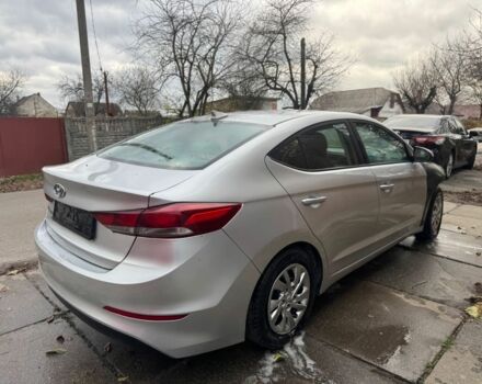 Серый Хендай Элантра, объемом двигателя 2 л и пробегом 150 тыс. км за 3800 $, фото 2 на Automoto.ua